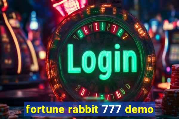 fortune rabbit 777 demo